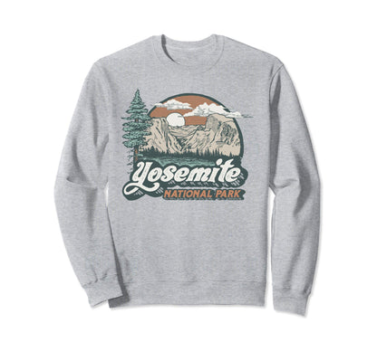 Yosemite National Park Eighties 80S Sweatshirt - Streetwear Style Unisex - T-Shirt, Sweatshirt, Hoodie