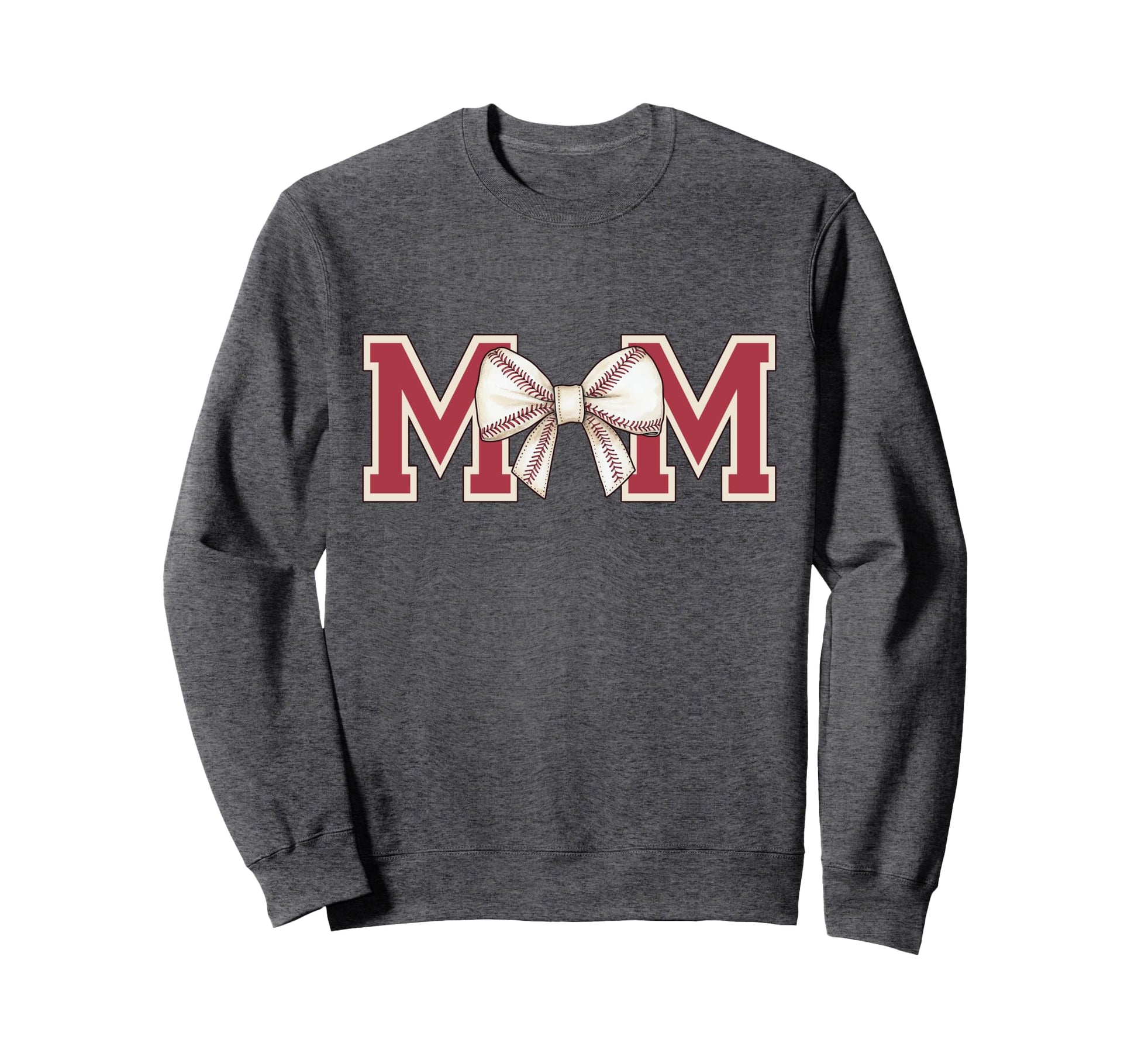 Baseball Softball Mom Sweatshirt - Casual Everyday Wear for Adults - T-Shirt, Sweatshirt, Hoodie