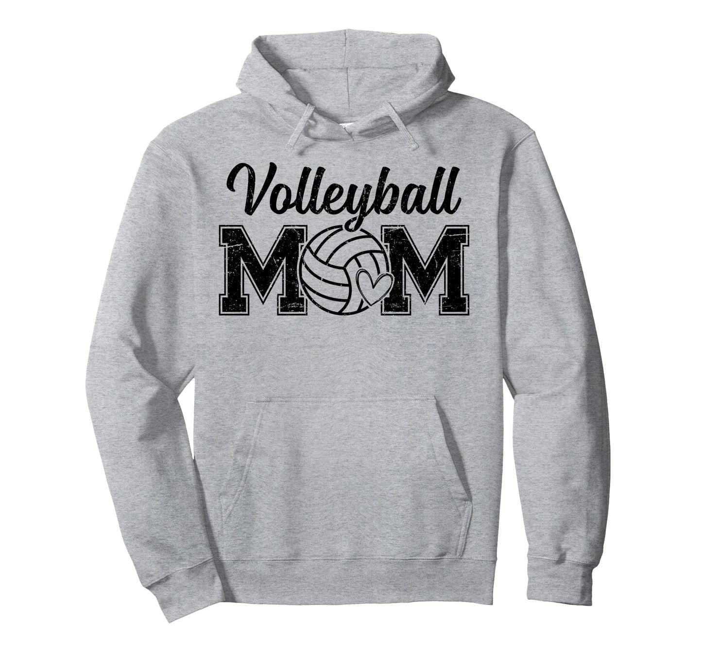 Volleyball Mom Game Day Vibes Mothers Hoodie - Trendy Graphic for Adults - T-Shirt, Sweatshirt, Hoodie