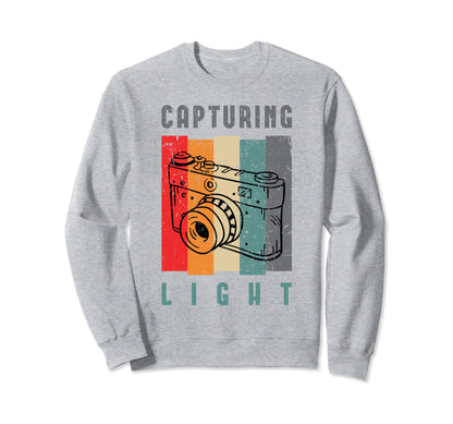 Camera Photography Capturing Sweatshirt - Casual Everyday Wear Men Women - T-Shirt, Sweatshirt, Hoodie