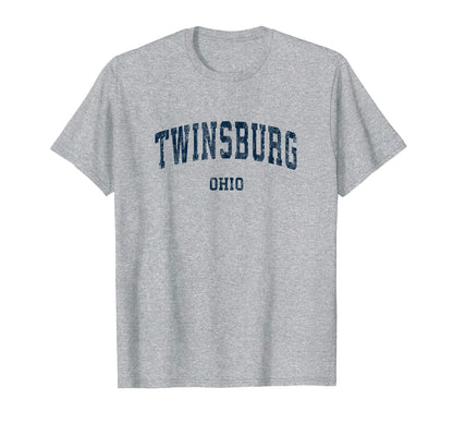Twinsburg Ohio Oh Varsity Sports T-Shirt - Fun Novelty Design Men Women - T-Shirt, Sweatshirt, Hoodie