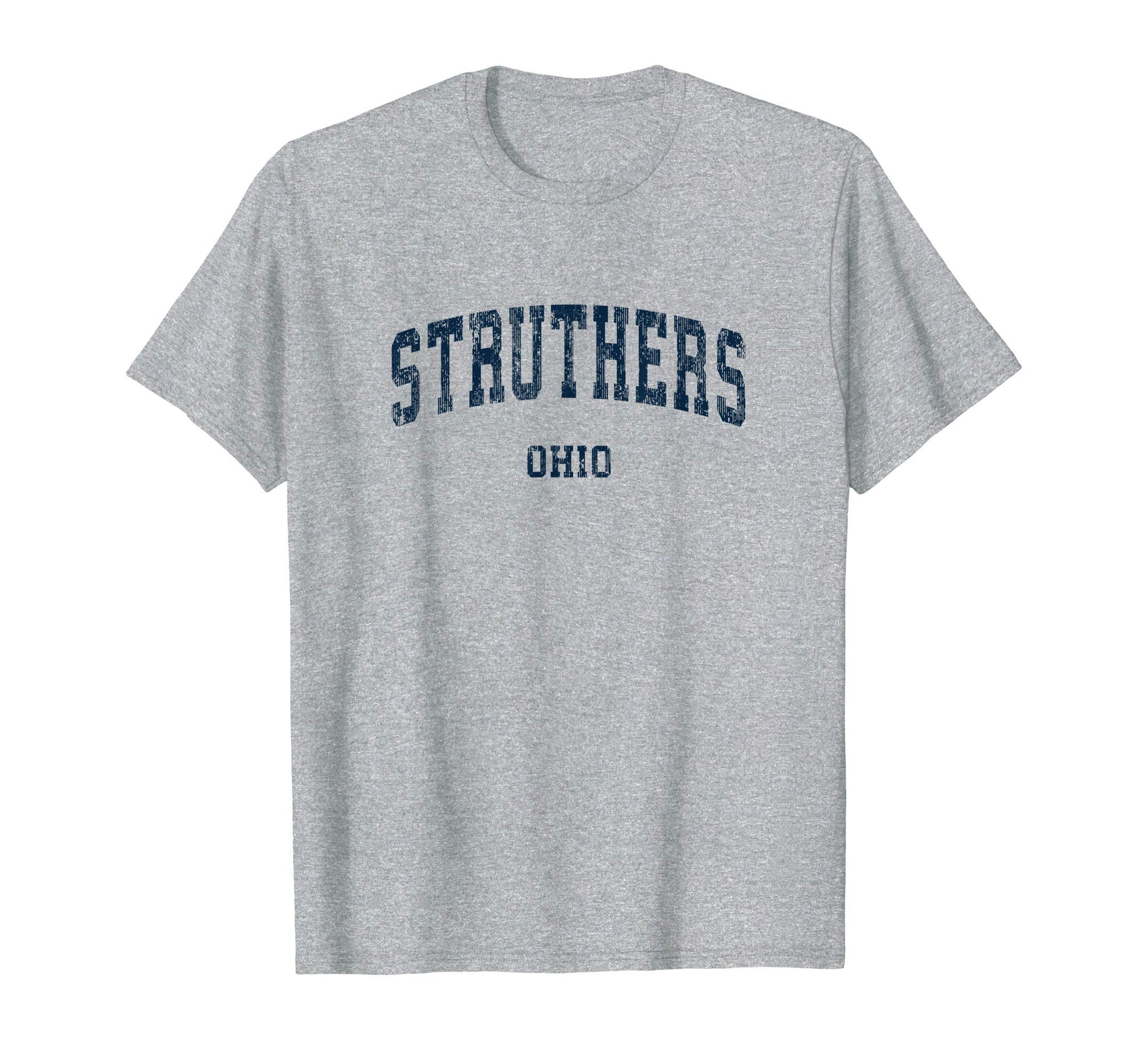 Struthers Ohio Oh Varsity Sports Navy T-Shirt - Aesthetic Graphic Men Women - T-Shirt, Sweatshirt, Hoodie