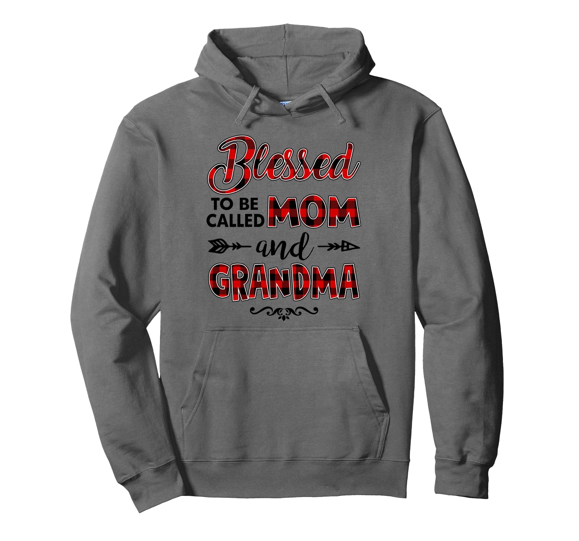 Blessed To Be Called Mom And Grandma Funny Hoodie - Unique Graphic Unisex - T-Shirt, Sweatshirt, Hoodie
