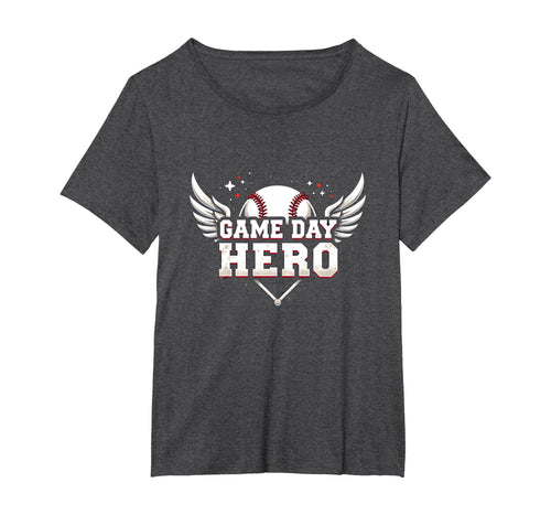 Baseball Dad Game Day Hero Proud Father T-Shirt - Custom Art Print Unisex - T-Shirt, Sweatshirt, Hoodie