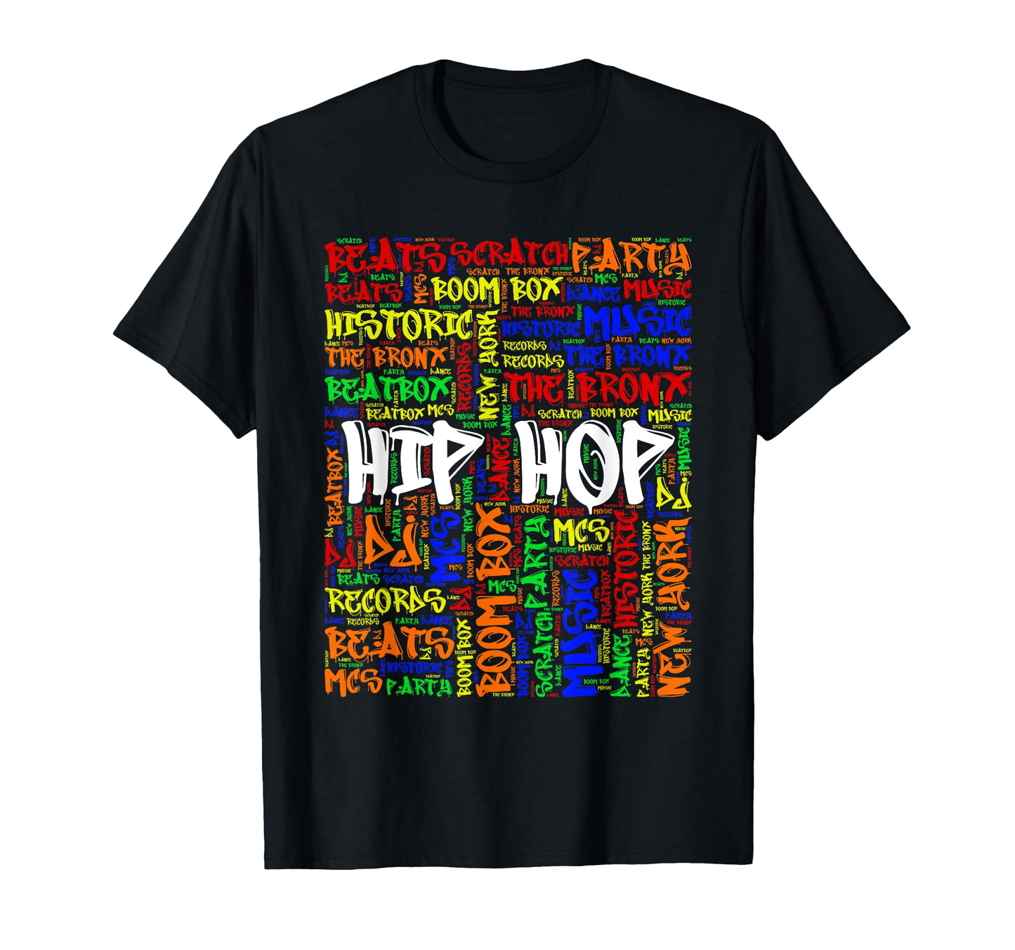 Hip Hop 50Th Anniversary Tribute T-Shirt - Custom Art Print Unisex - T-Shirt, Sweatshirt, Hoodie