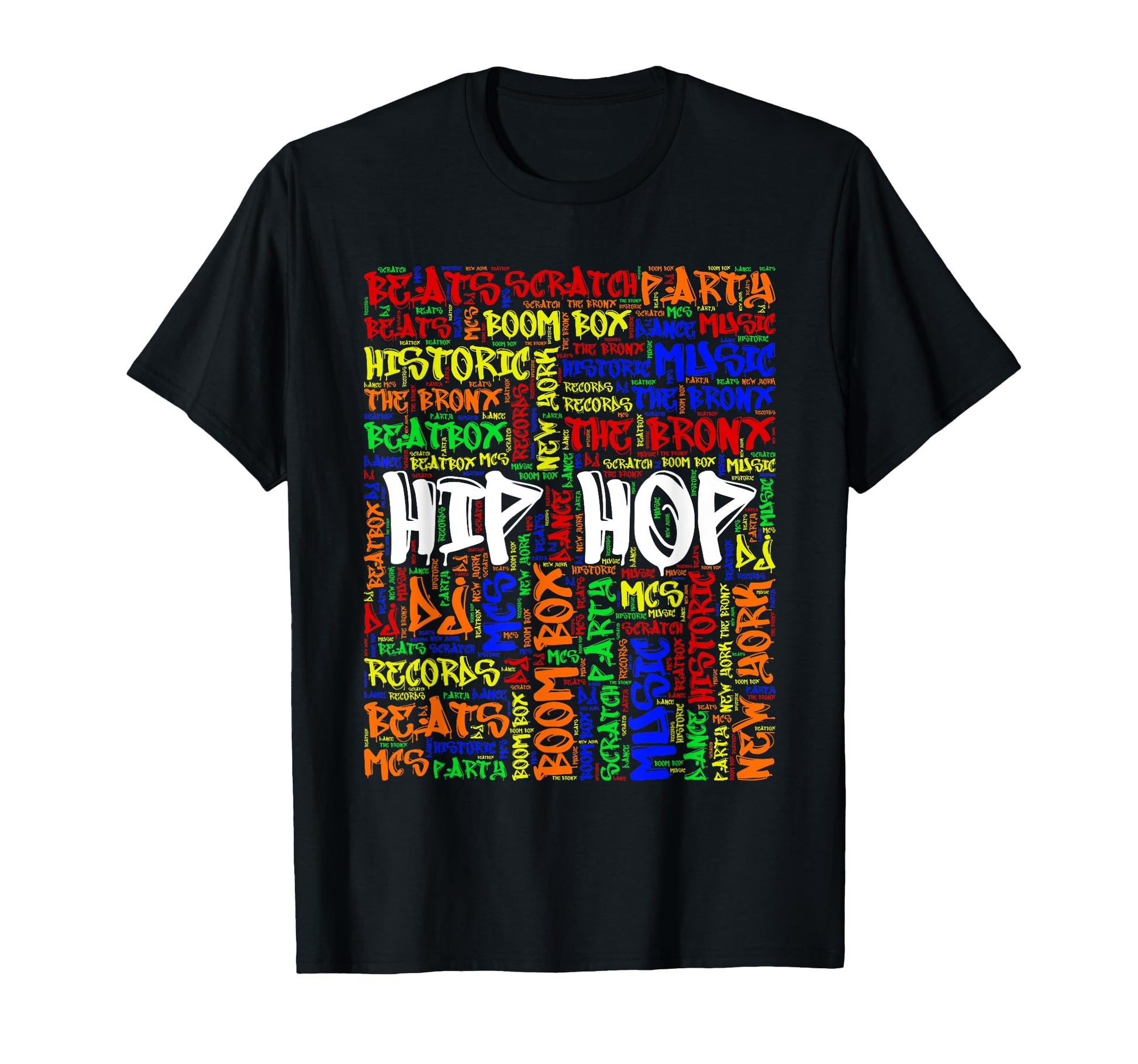 Hip Hop 50Th Anniversary Tribute T-Shirt - Custom Art Print Unisex - T-Shirt, Sweatshirt, Hoodie