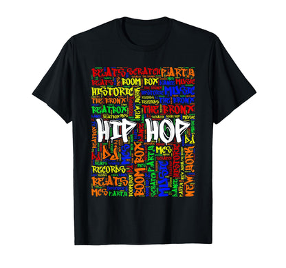 Hip Hop 50Th Anniversary Tribute T-Shirt - Custom Art Print Unisex - T-Shirt, Sweatshirt, Hoodie