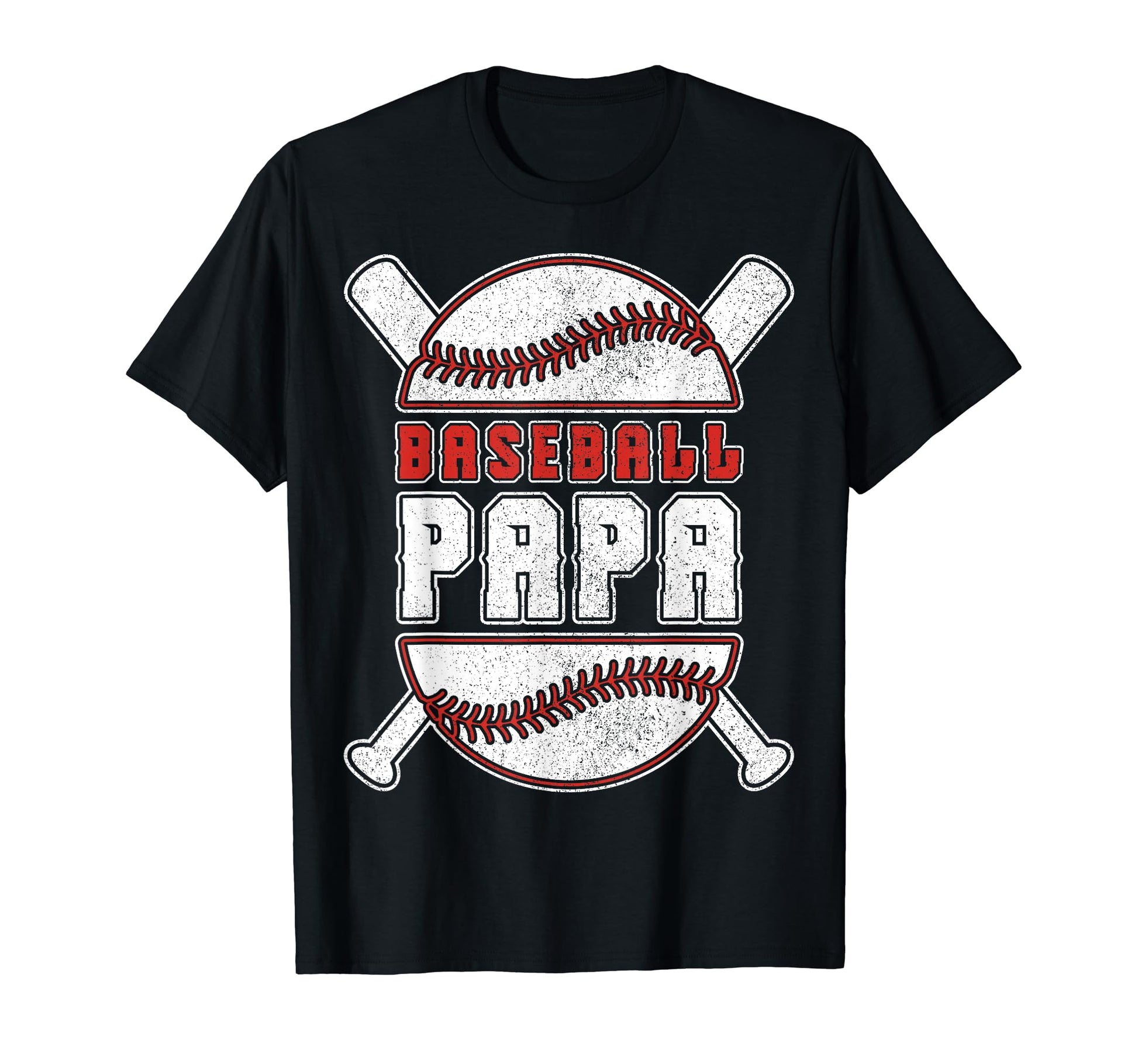 Mens Baseball Papa Baseball Player T-Shirt - Novelty Apparel Men Women - T-Shirt, Sweatshirt, Hoodie