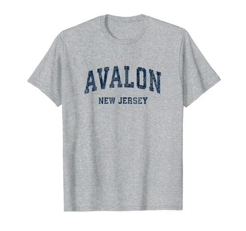 Avalon New Jersey Nj Varsity Sports T-Shirt - Casual Everyday Wear Unisex - T-Shirt, Sweatshirt, Hoodie