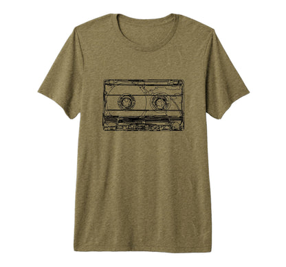 Old School Hip Hop Music Mixtape T-Shirt - Graphic Print Men Women - T-Shirt, Sweatshirt, Hoodie