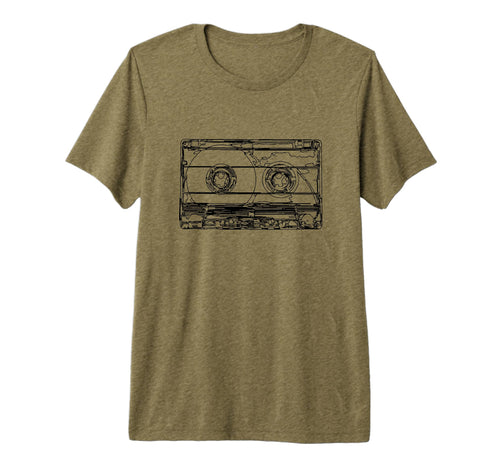 Old School Hip Hop Music Mixtape T-Shirt - Graphic Print Men Women - T-Shirt, Sweatshirt, Hoodie