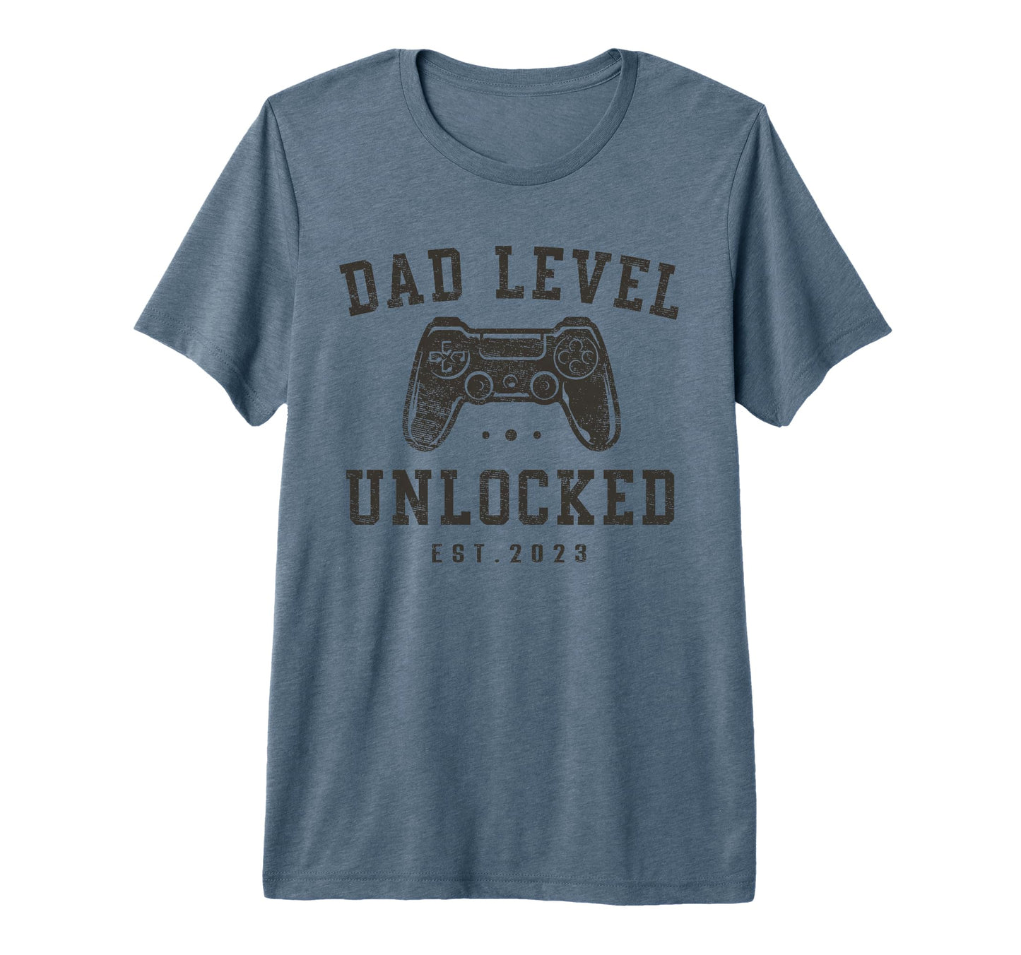 Dad Level Unlocked 2023 New Dad To Be T-Shirt - Trendy Graphic Men Women - T-Shirt, Sweatshirt, Hoodie