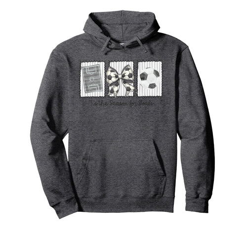 Funny Preppy Tis Season Soccer Stamps Hoodie - Aesthetic Graphic Unisex - T-Shirt, Sweatshirt, Hoodie