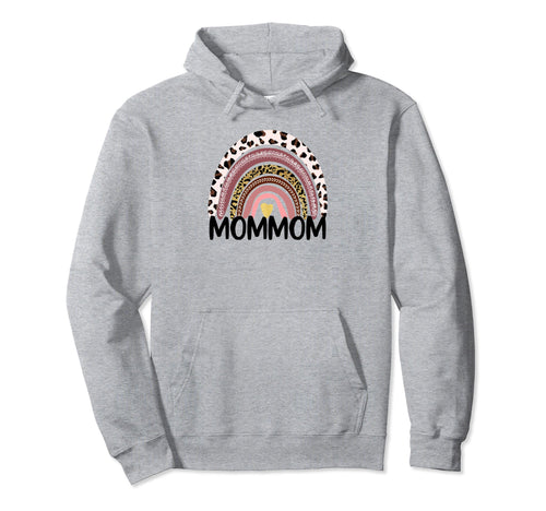 Mommom Rainbow Mom Mom Wildflower Hoodie - Graphic Print Men Women - T-Shirt, Sweatshirt, Hoodie
