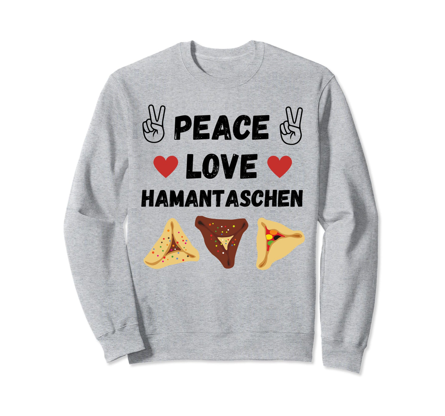 Purim Hamantashen Lovers Purim Sweatshirt - Fun Novelty Design for Adults - T-Shirt, Sweatshirt, Hoodie