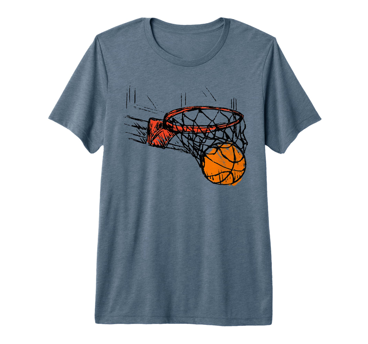 Basketball Ball Player Basketball T-Shirt - Streetwear Style for Adults - T-Shirt, Sweatshirt, Hoodie