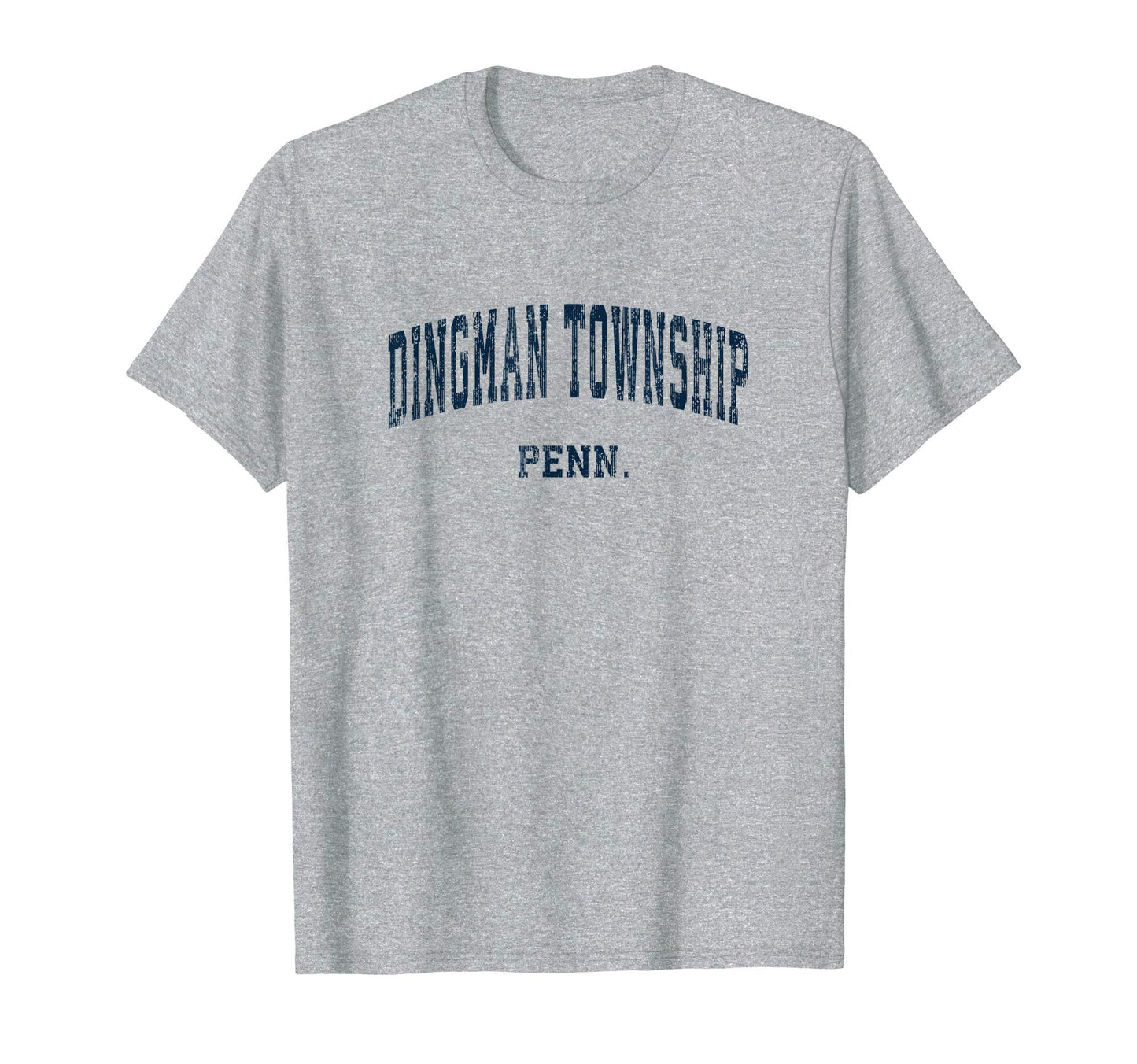 Dingman Township Pennsylvania Pa T-Shirt - Minimalist Print for Adults - T-Shirt, Sweatshirt, Hoodie