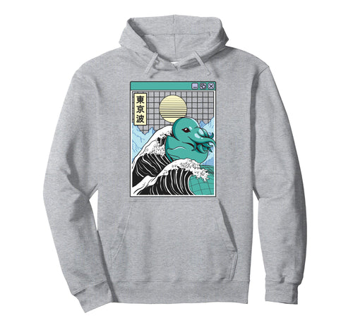 Sea Monster Rubber Duck Kanagawa Wave Hoodie - Casual Everyday Wear Unisex - T-Shirt, Sweatshirt, Hoodie