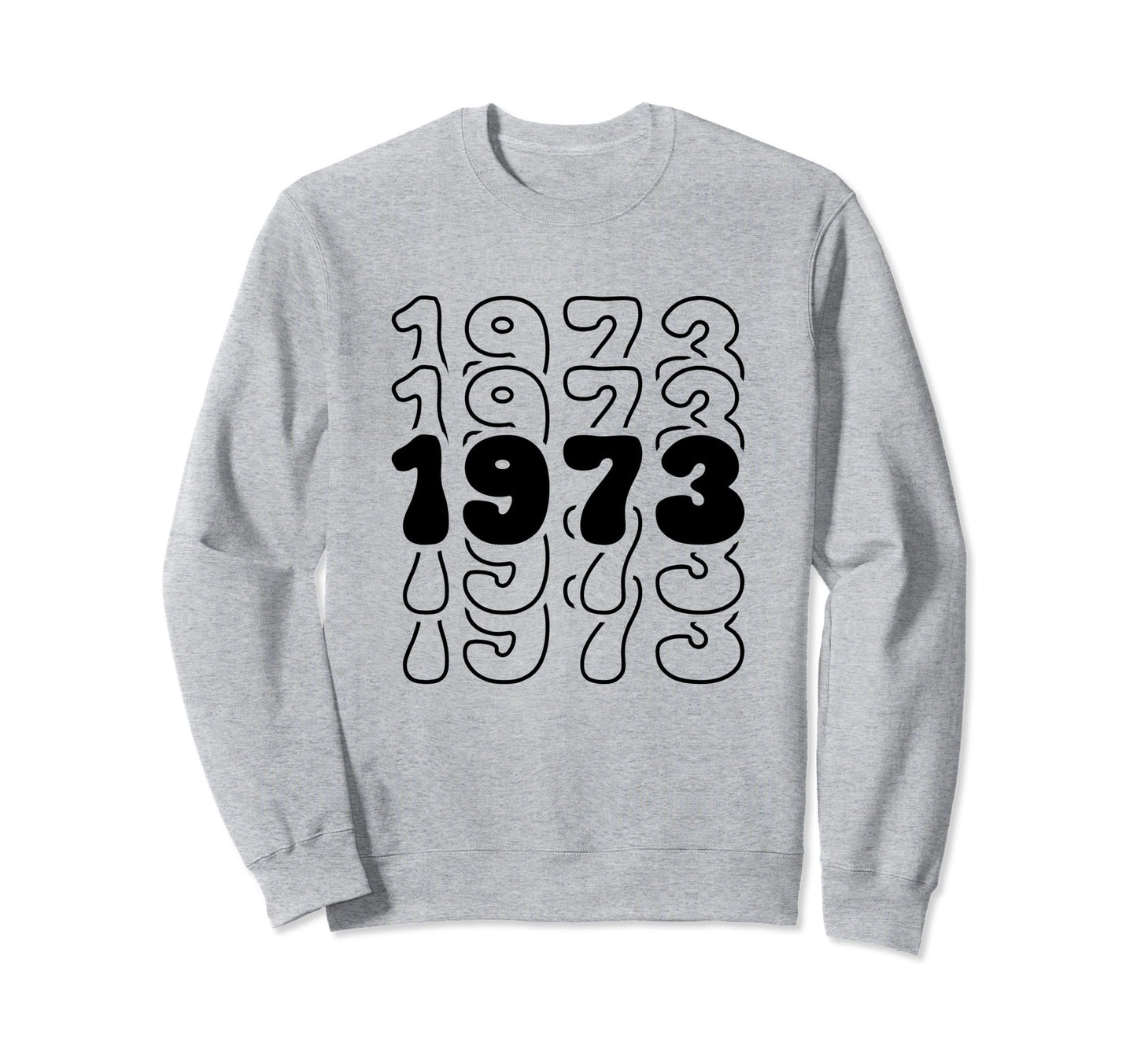 51 Year Old Groovy 51St Birthday Sweatshirt - Minimalist Print for Adults - T-Shirt, Sweatshirt, Hoodie