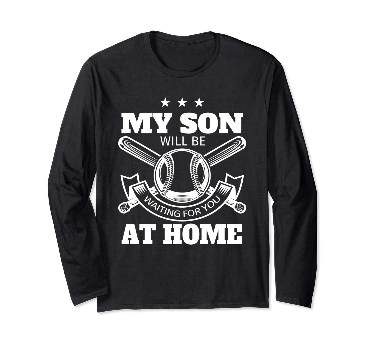 Baseball Catcher Parent My Son Waiting T-Shirt - Trendy Graphic for Adults - T-Shirt, Sweatshirt, Hoodie