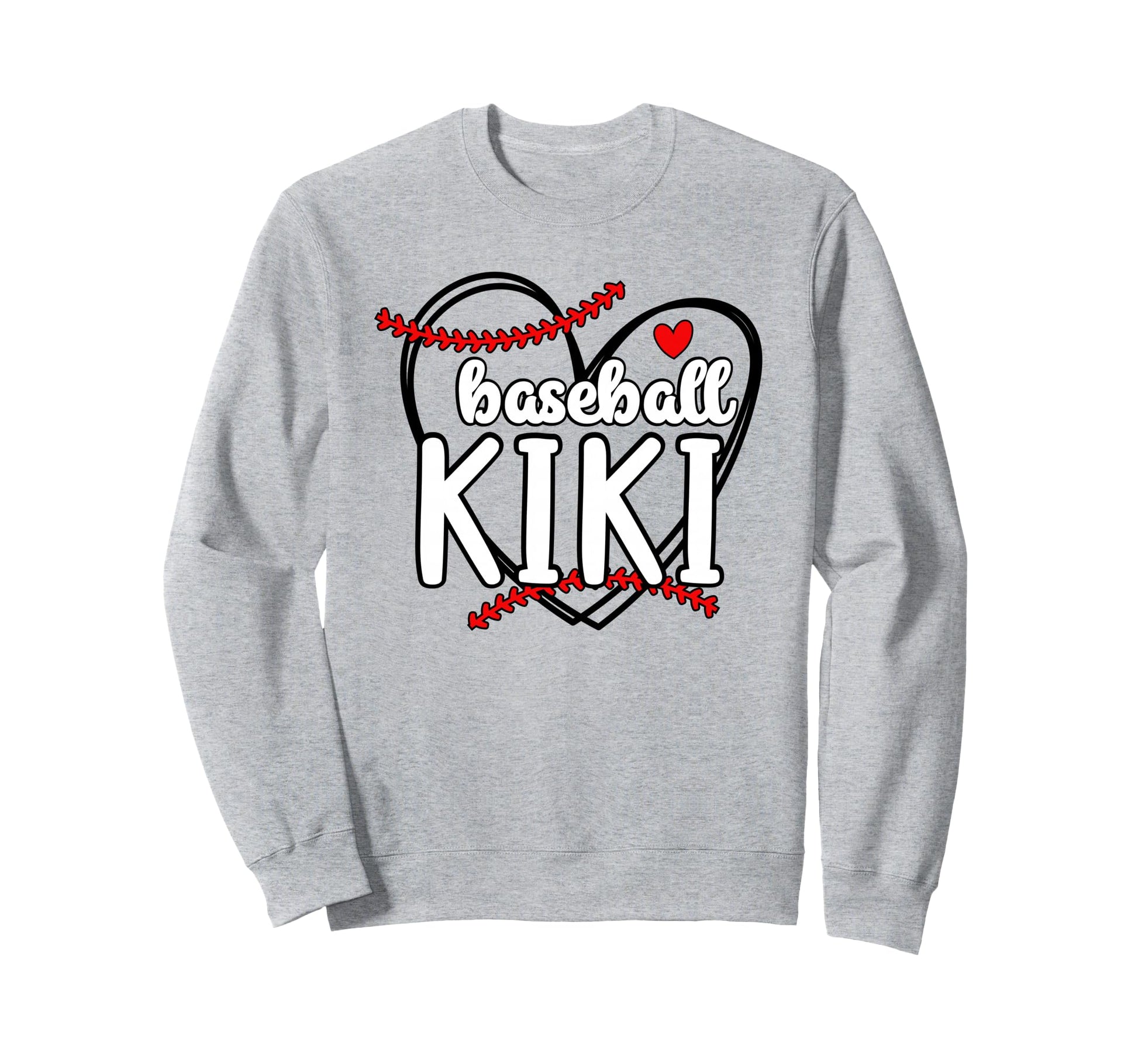 Baseball Kiki Heart Grandma Kiki Sweatshirt - Trendy Graphic Unisex - T-Shirt, Sweatshirt, Hoodie