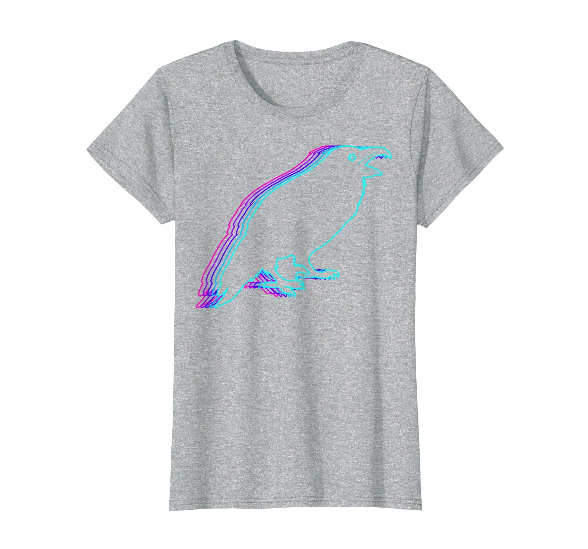 Raven Crow Vaporwave T-Shirt - Streetwear Style Men Women - T-Shirt, Sweatshirt, Hoodie