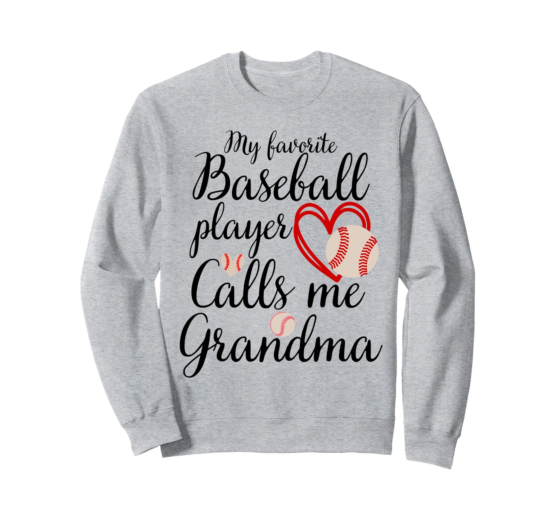 My Favorite Baseball Player Sweatshirt - Casual Everyday Wear Men Women - T-Shirt, Sweatshirt, Hoodie