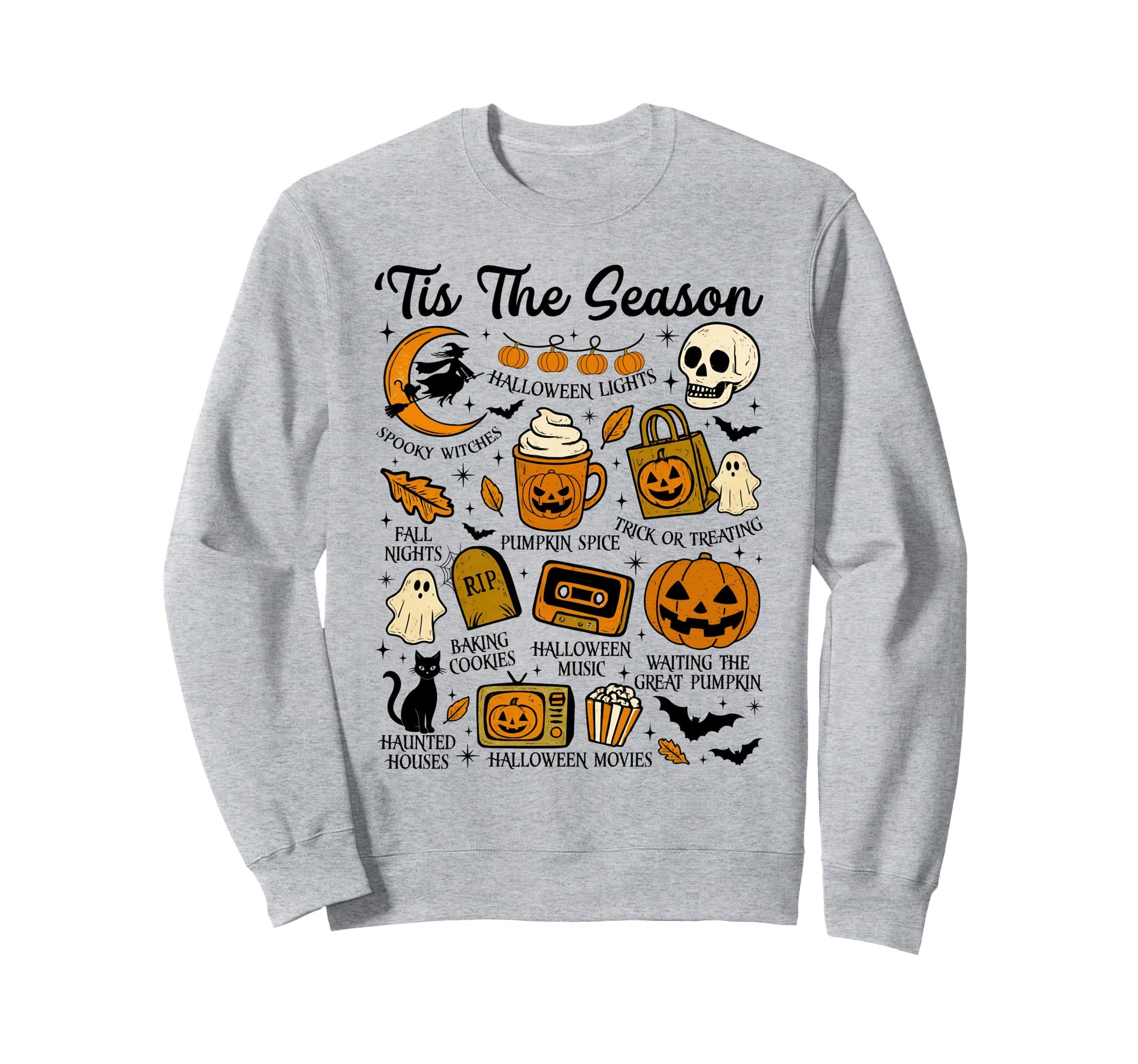 Tis Season Halloween Boho Fall Sweatshirt - Novelty Apparel for Adults - T-Shirt, Sweatshirt, Hoodie