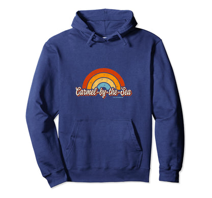 Carmel Sea California Ca Rainbow 70S Hoodie - Custom Art Print Men Women - T-Shirt, Sweatshirt, Hoodie
