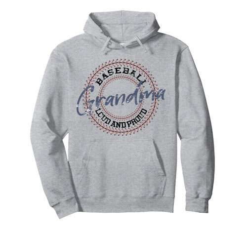 Baseball Grandma Baseball Team Hoodie - Casual Everyday Wear for Adults - T-Shirt, Sweatshirt, Hoodie