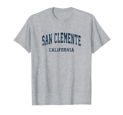 San Clemente California Ca Varsity T-Shirt - Streetwear Style Men Women - T-Shirt, Sweatshirt, Hoodie