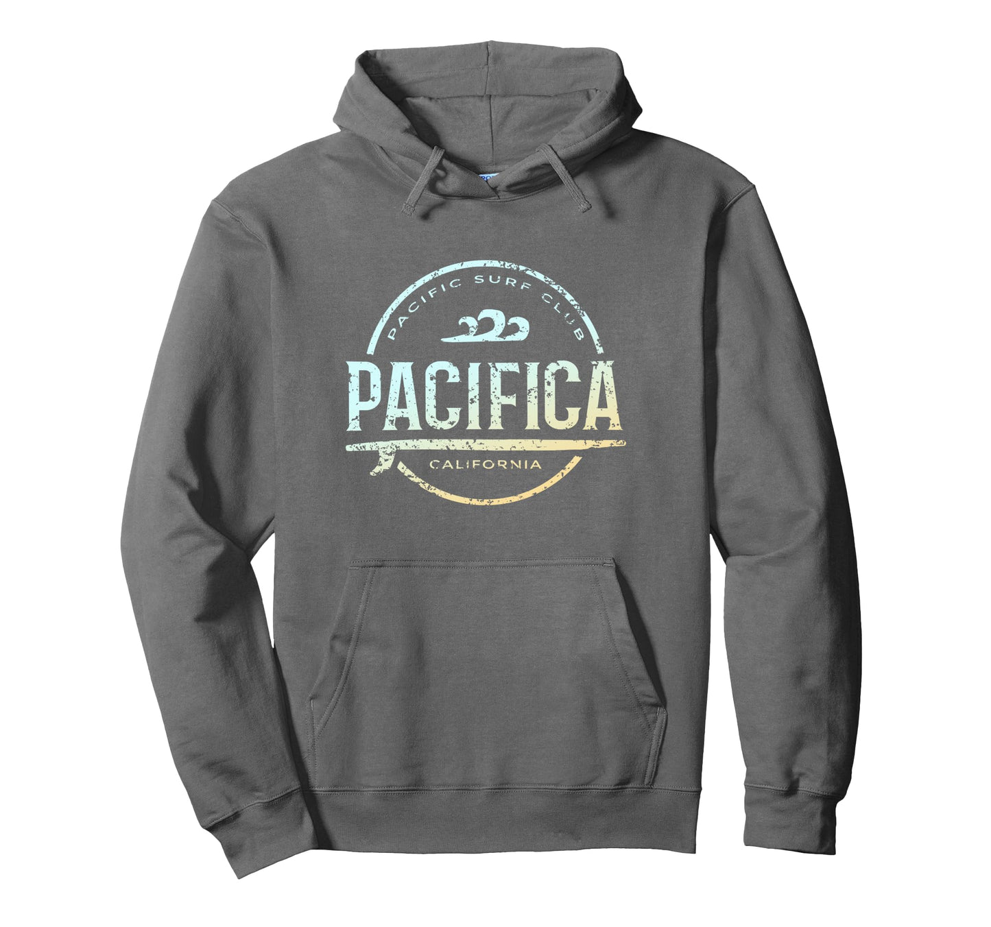 Pacifica California Pacifica California Hoodie - Unique Graphic for Adults - T-Shirt, Sweatshirt, Hoodie