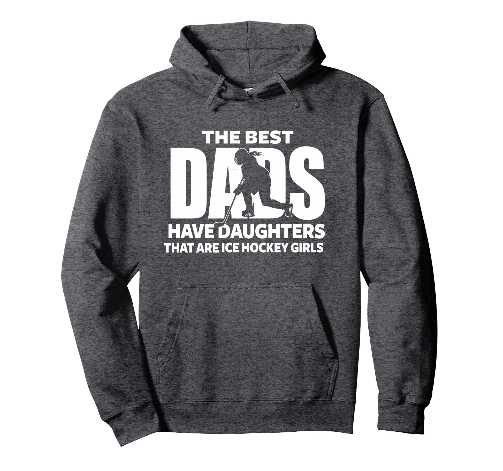 Hockey Daughter Proud Dad Athlete Hoodie - Fun Novelty Design Men Women - T-Shirt, Sweatshirt, Hoodie