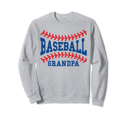 Baseball Grandpa Laces Little Sweatshirt - Streetwear Style for Adults - T-Shirt, Sweatshirt, Hoodie
