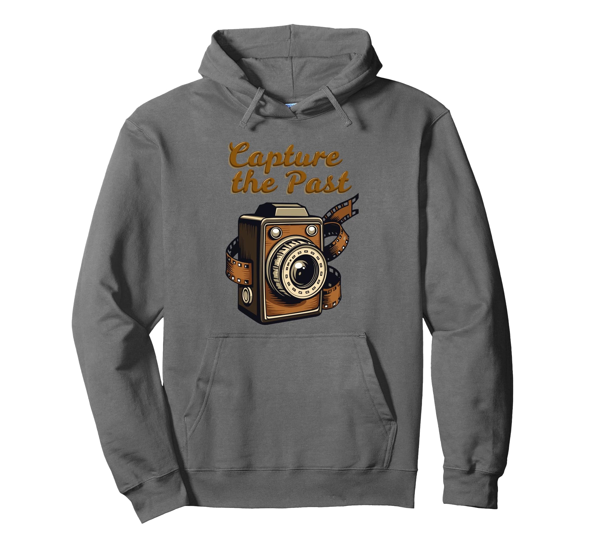 Camera Capture Past Photographer Hoodie - Aesthetic Graphic for Adults - T-Shirt, Sweatshirt, Hoodie