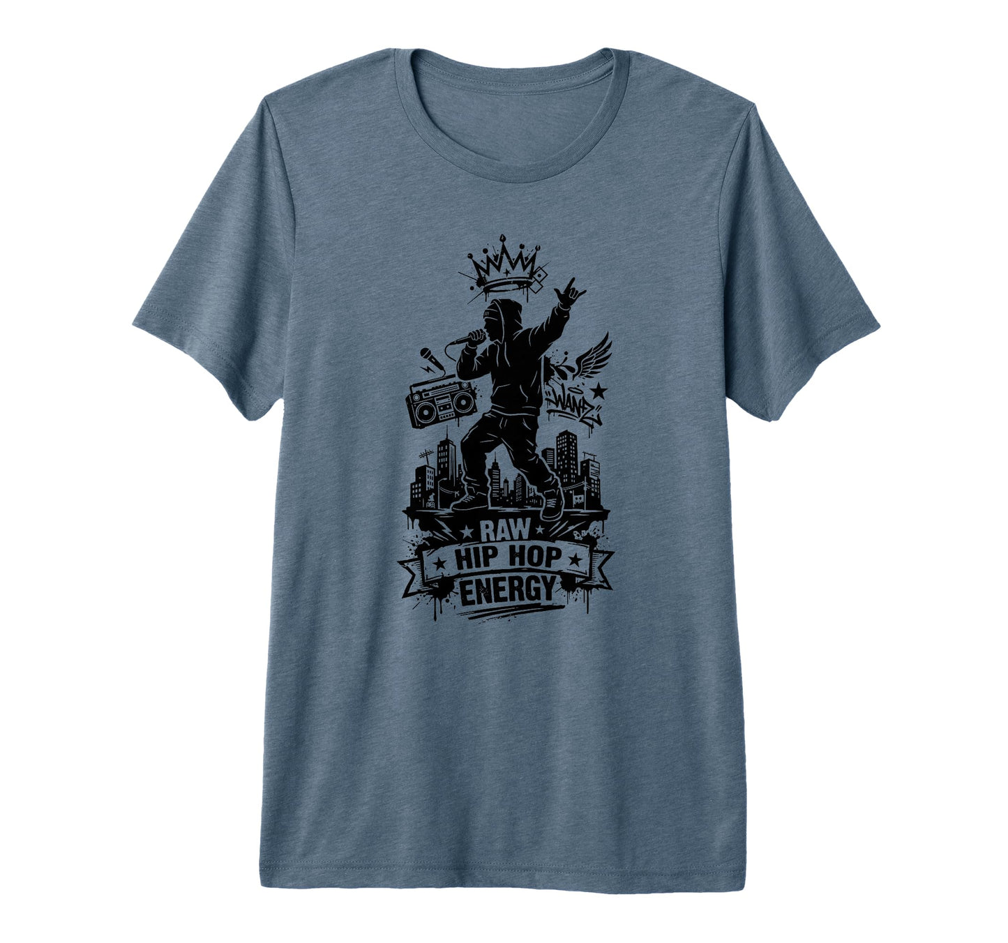 New Hip Hop Rapper Tees Old School T-Shirt - Minimalist Print for Adults - T-Shirt, Sweatshirt, Hoodie