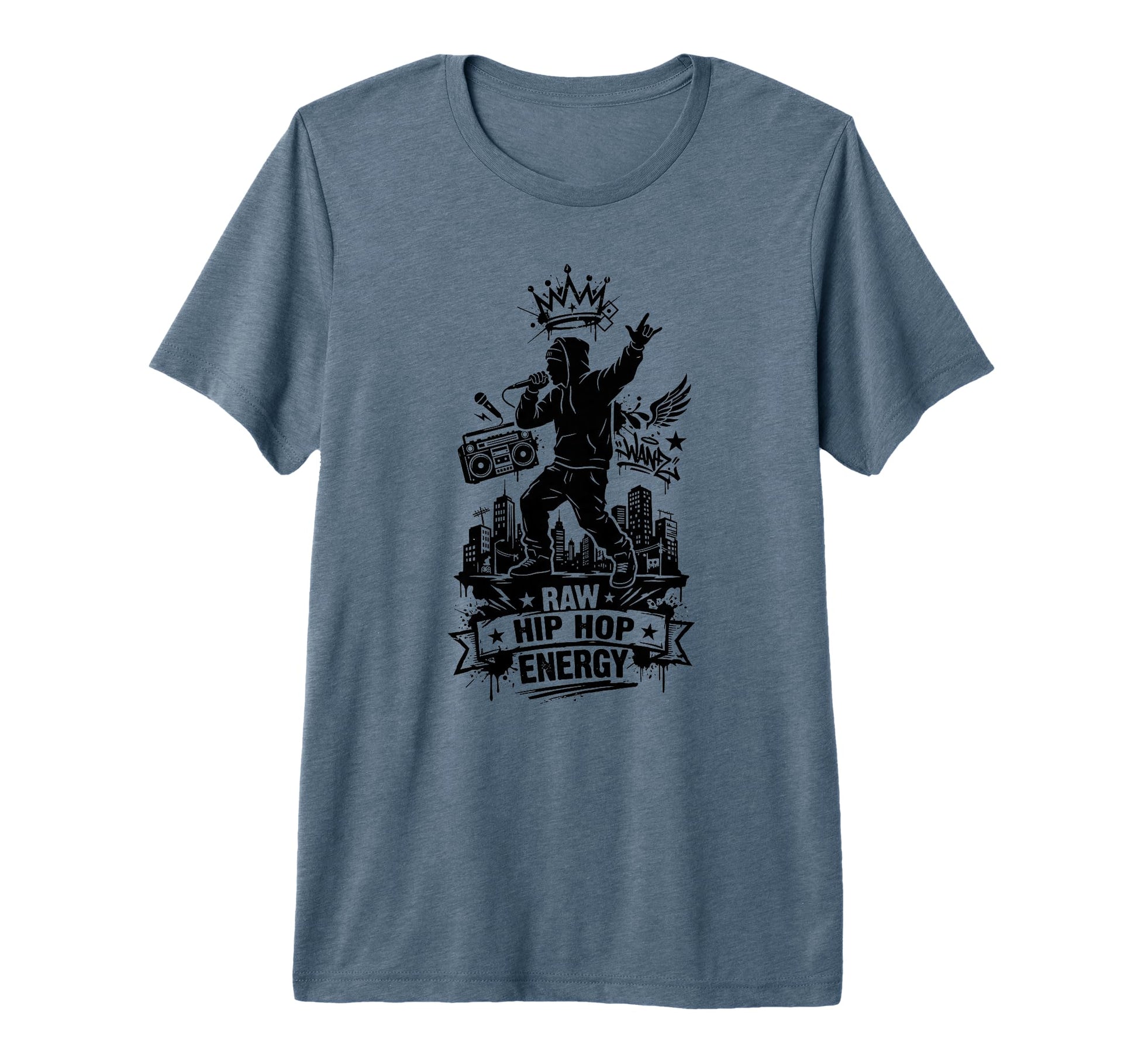 New Hip Hop Rapper Tees Old School T-Shirt - Minimalist Print for Adults - T-Shirt, Sweatshirt, Hoodie
