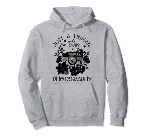 Photographer Camera Flowers Photography Hoodie - Novelty Apparel Unisex - T-Shirt, Sweatshirt, Hoodie