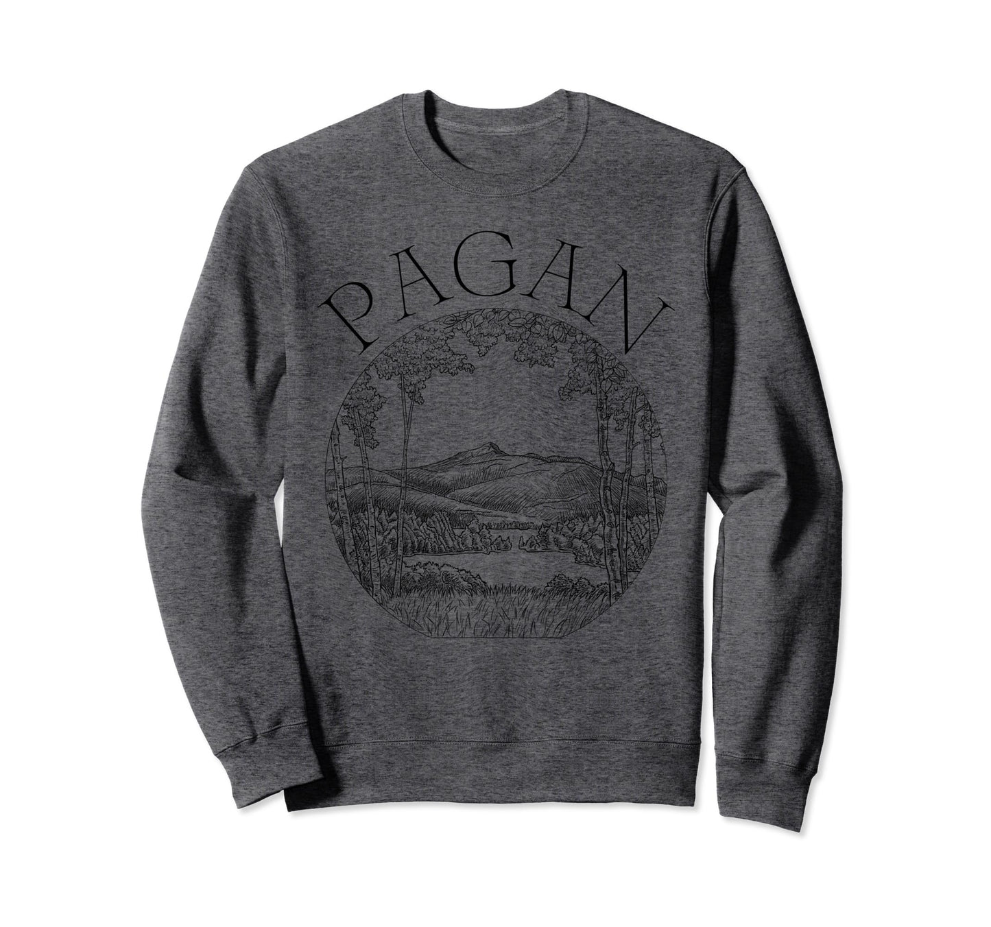 Spiritual Boho Wicca Pagan Mystical Sweatshirt - Unique Graphic Unisex - T-Shirt, Sweatshirt, Hoodie