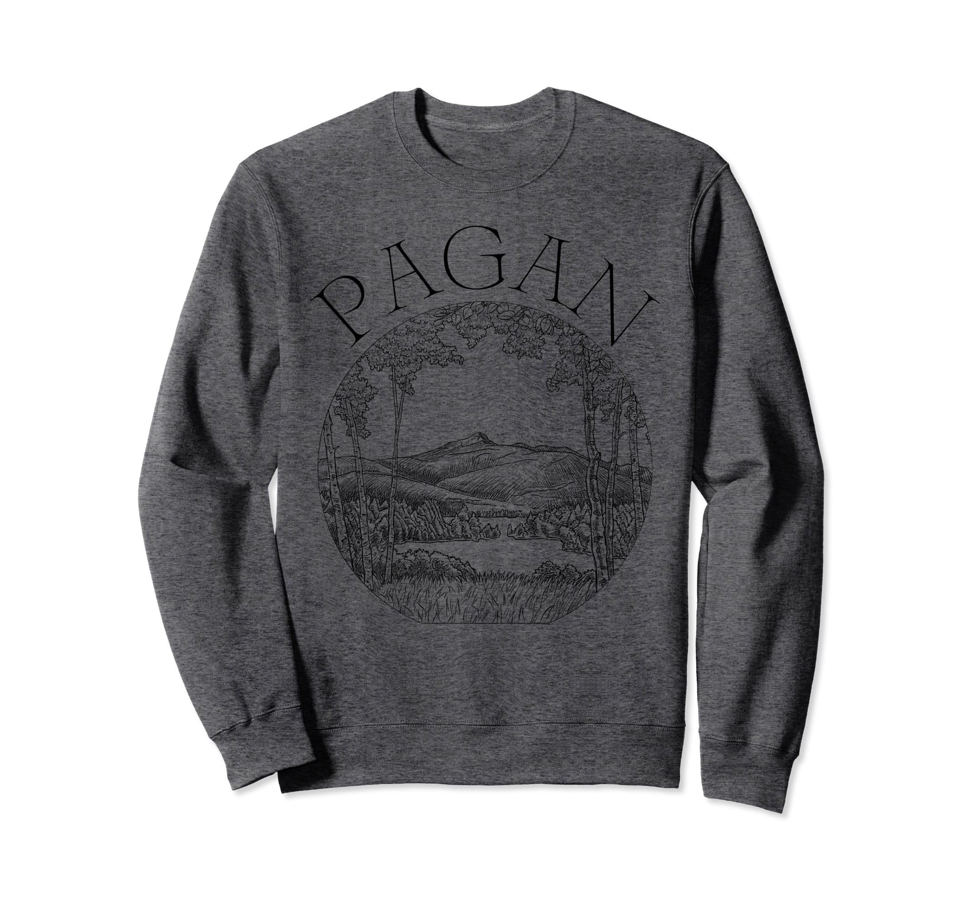 Spiritual Boho Wicca Pagan Mystical Sweatshirt - Unique Graphic Unisex - T-Shirt, Sweatshirt, Hoodie