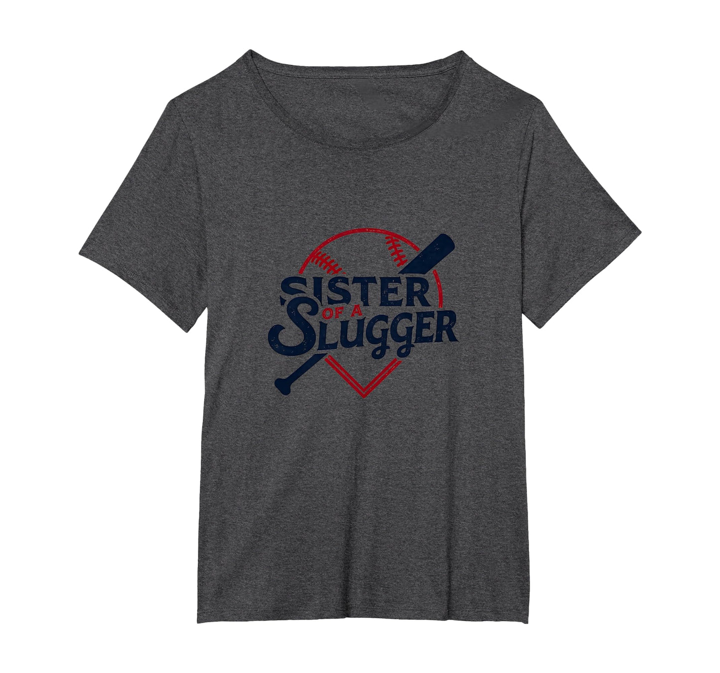 Baseball Sister Sister Slugger T-Shirt - Casual Everyday Wear Unisex - T-Shirt, Sweatshirt, Hoodie