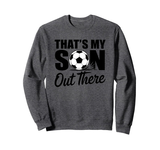 Soccer Mom Dad Proud Parent Game Sweatshirt - Minimalist Print Men Women - T-Shirt, Sweatshirt, Hoodie