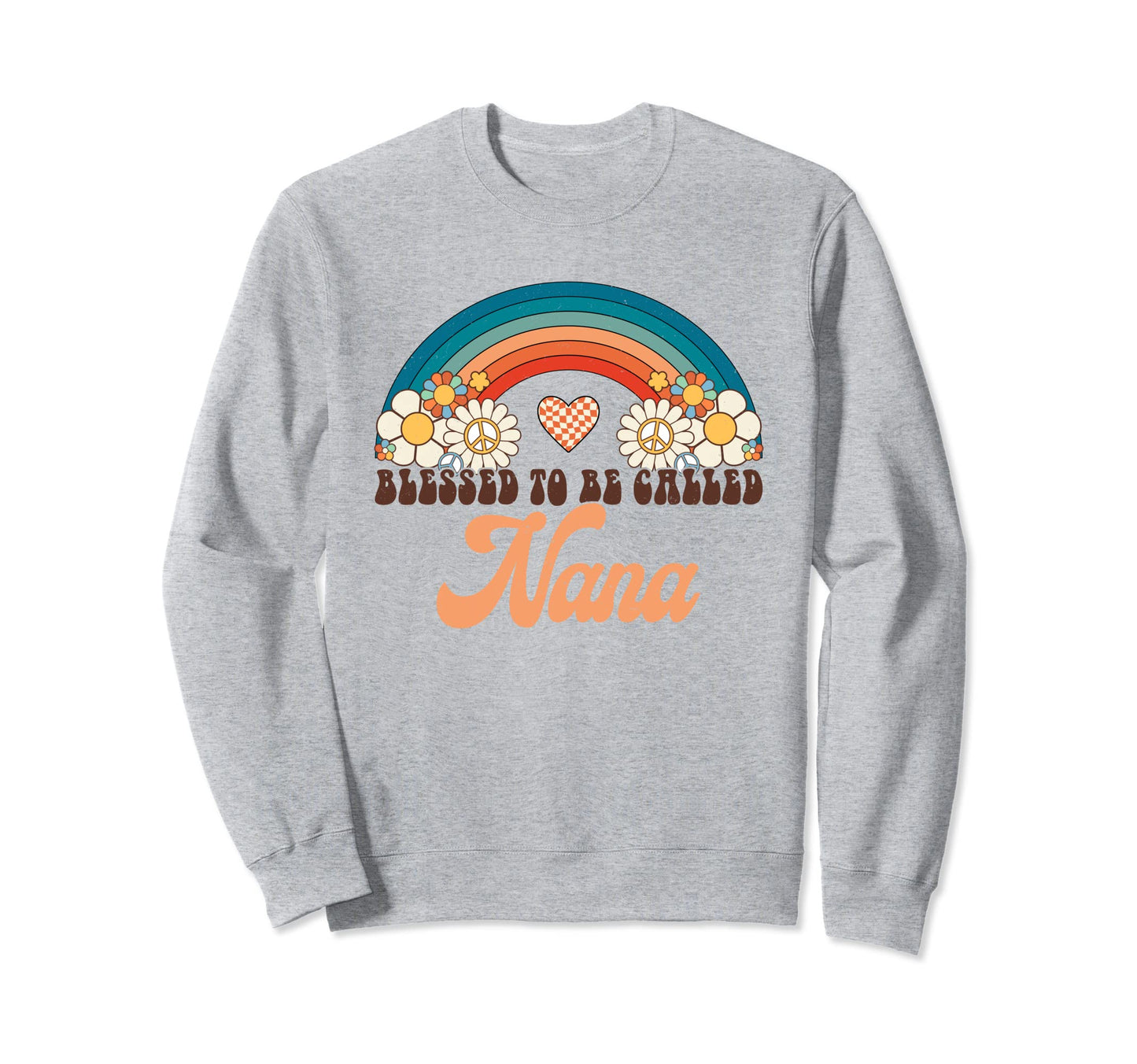 Blessed To Be Called Nana Sweatshirt - Aesthetic Graphic for Adults - T-Shirt, Sweatshirt, Hoodie