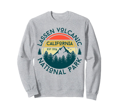 Lassen Volcanic National Park Sweatshirt - Unique Graphic Men Women - T-Shirt, Sweatshirt, Hoodie