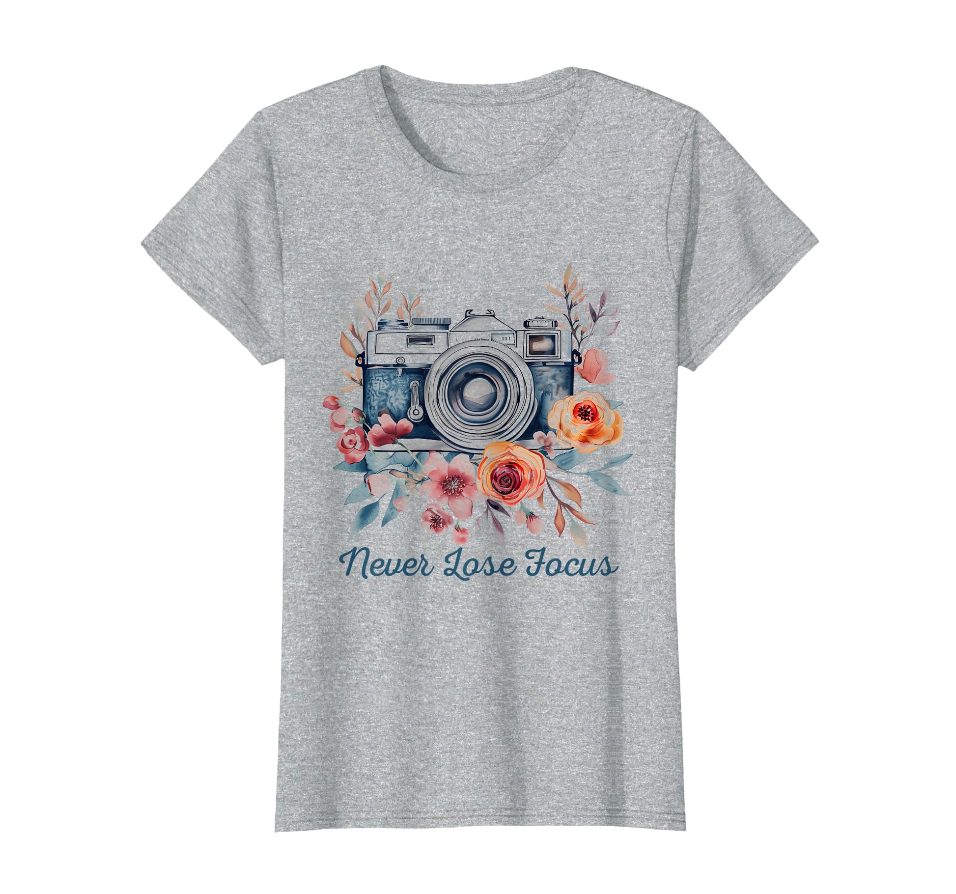 Photographers Never Lose Focus Camera T-Shirt - Minimalist Print Men Women - T-Shirt, Sweatshirt, Hoodie