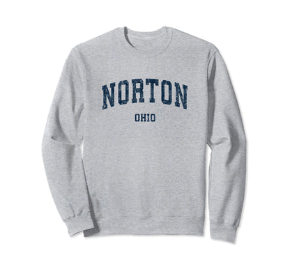 Norton Ohio Oh Varsity Sports Sweatshirt - Casual Everyday Wear for Adults - T-Shirt, Sweatshirt, Hoodie