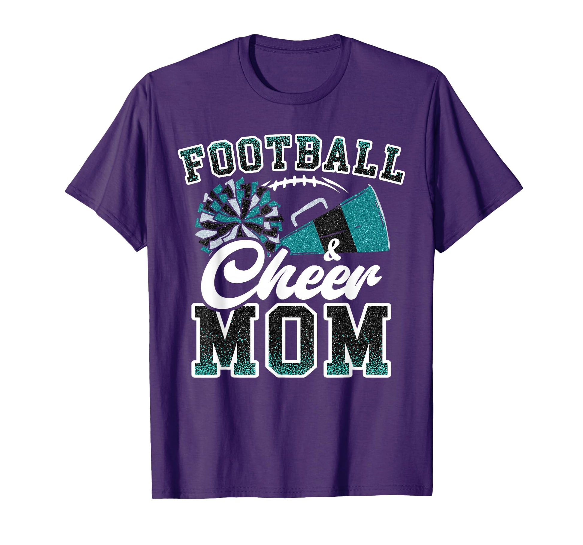 Loud Proud Football Cheer Mom T-Shirt - Graphic Print Men Women - T-Shirt, Sweatshirt, Hoodie
