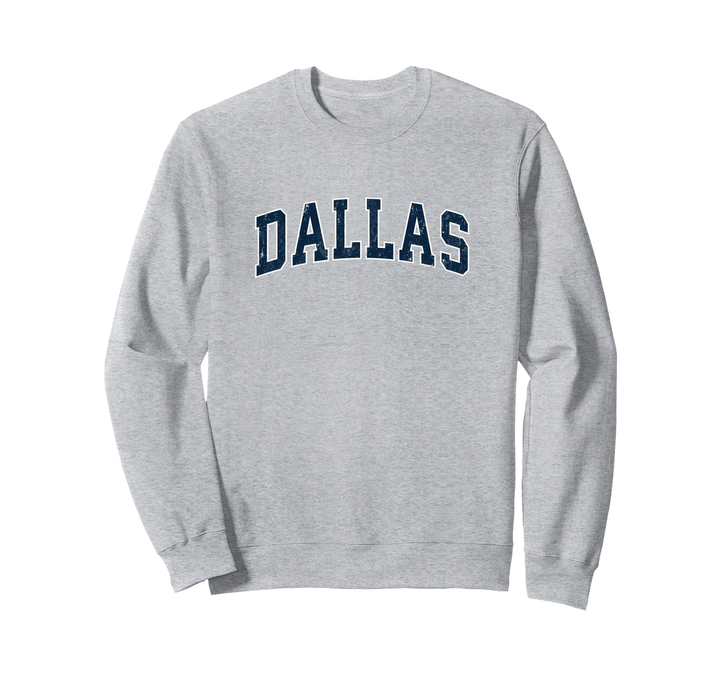 Dallas Texas Tx Varsity Sports Sweatshirt - Novelty Apparel for Adults - T-Shirt, Sweatshirt, Hoodie