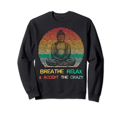 Guatama Buddha Pilates Yoga Lover Sweatshirt - Graphic Print for Adults - T-Shirt, Sweatshirt, Hoodie
