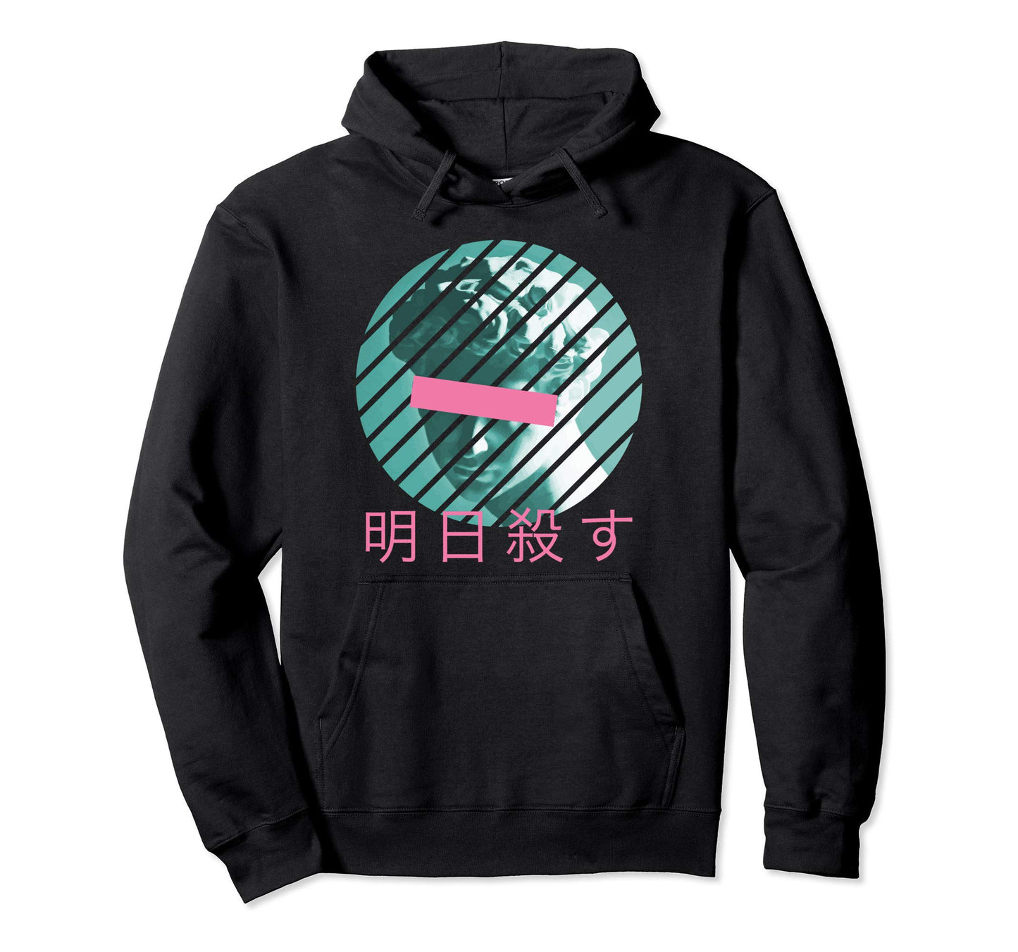 Aesthetic Vaporwave 80S 90S Otaku Hoodie - Fun Novelty Design for Adults - T-Shirt, Sweatshirt, Hoodie